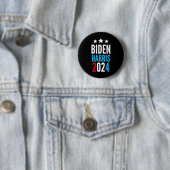 Harris 2024 Wahl 2024 Button (Beispiel)