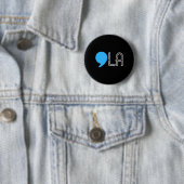 Harris 2024 Wahl Funny Comma Button (Beispiel)