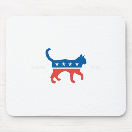 Harris 2024 - Wahl für Kamala W Mousepad (Vorne)