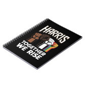 Harris 2024 Wahl LGBT Kamala Harris 2024 Notizblock (Linke Seite)