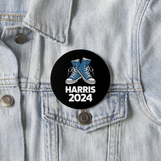 HARRIS 2024 Wahl Präsident Kamala Wahlsieger Button (Beispiel)