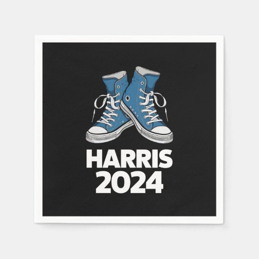 HARRIS 2024 Wahl Präsident Kamala Wahlsieger Serviette (Vorderseite)