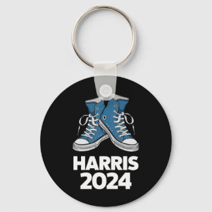 HARRIS 2024 Wähle Präsident Kamala Wahl Sneaker Schlüsselanhänger