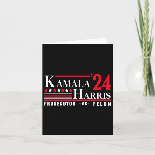 Harris 24 Ankläger Vs Felon Karte (Vorderseite)