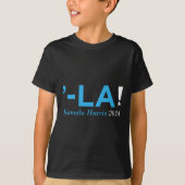 Harris 24 Comma La Kamala Walz 2024 Präsident Kama T-Shirt (Vorderseite)