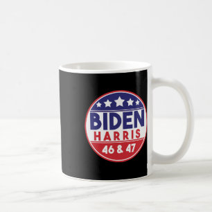 Harris 46 47 Democrat Merchandise Biden Harris Kaffeetasse