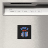 Harris 46 Squared Joe Biden 46. Präsident der USA Magnet (In Situ (Geschirrspüler))