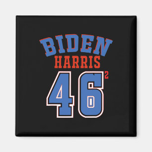 Harris 46 Squared Joe Biden 46. Präsident der USA Magnet