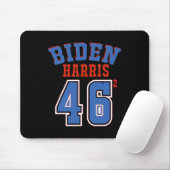 Harris 46 Squared Joe Biden 46. Präsident der USA Mousepad (Mit Mouse)