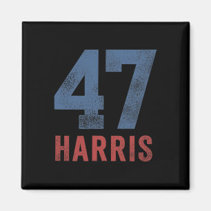 Harris 47 Erste weibliche Präsidentin für Mädchen Magnet