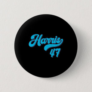 Harris 47 The President US America 2024 Election 2 Button