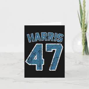 Harris 47 Vintage - Harris 2024 - Kamala 2024 Karte