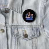 Harris American Flag Bootleg Button (Beispiel)