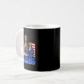 Harris American Flag Bootleg Kaffeetasse (Vorderseite Links)