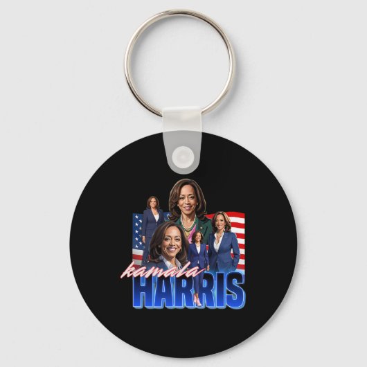 Harris American Flag Bootleg Schlüsselanhänger (Vorderseite)