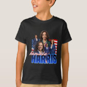 Harris American Flag Bootleg T-Shirt (Vorderseite)