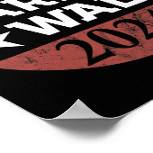 Harris & amp: Tim Walz für die Präsidentschaftskam Poster (Ecke)