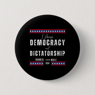 Harris & Tim Wheimer 2024 - Demokratie über Di Button