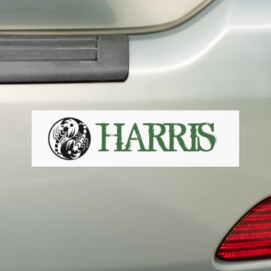 HARRIS AUTOAUFKLEBER (Auf Auto)