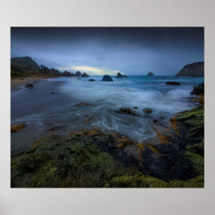 Harris Beach Staat Park Oregon Poster