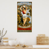 Harris, Beebe & Co. Pocahontas Chewing Tobacco Poster (Küche)