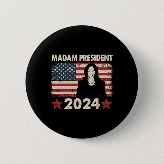 Harris, beenden wir die Arbeit Frauen Power Kamala Button (Vorderseite)