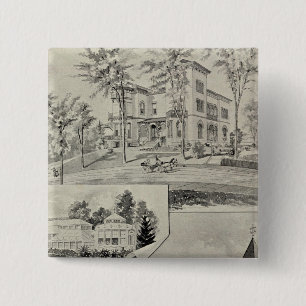 Harris Bldg, New London, Conn Button