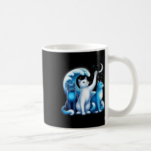 Harris Blue Cats Wave Kamala Funny für Katzen Lieb Kaffeetasse