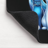 Harris Blue Cats Wave Kamala Funny für Katzen Lieb Mousepad (Ecke)