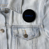 Harris Cat Lettering Positive Funny 14 Button (Beispiel)