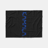 Harris Cat Lettering Positive Funny 14 Fleecedecke (Vorderseite (Horizontal))