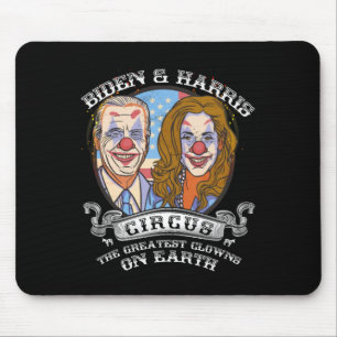 Harris Circus Beste Clowns auf der Erde Anti-Biden Mousepad