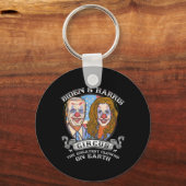 Harris Circus Beste Clowns auf der Erde Anti-Biden Schlüsselanhänger (Vorderseite)