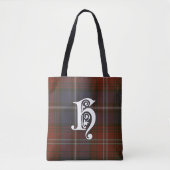 Harris-Clantartan-Monogramm Tasche (Vorderseite)