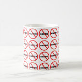 Harris Danger geh nicht hin! Kaffeetasse (Mittel)