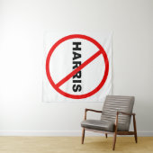 Harris Danger geh nicht hin! Wandteppich (Beispiel (Horizontal))