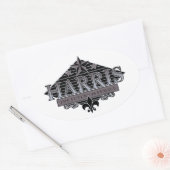 Harris die Zukunft ist weiblich Ovaler Aufkleber (Umschlag)