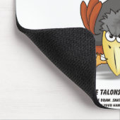 Harris-Falke-Cartoon Mousepad (Ecke)