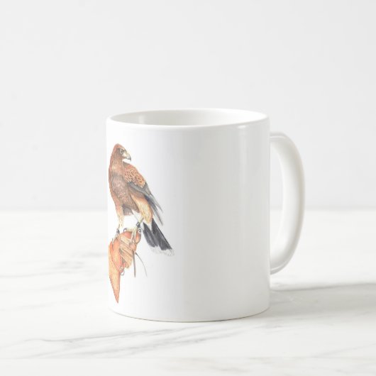 Harris-Falke-Tasse Kaffeetasse (VorderseiteRechts)