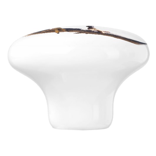 Harris Falkegriff Keramikknauf (Seitenansicht)