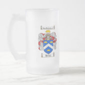 HARRIS-FAMILIENWAPPEN - HARRIS-WAPPEN MATTGLAS BIERGLAS (Links)