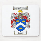 HARRIS-FAMILIENWAPPEN - HARRISCOAT VON WAFFEN MOUSEPAD (Vorne)