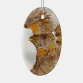 Harris feilbieten, Raubvogel Keramikornament (Rechts)