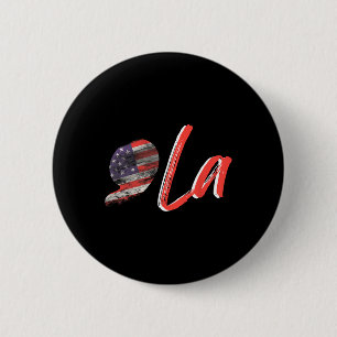 Harris Female President Vintag Design Button