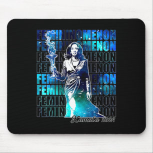 Harris Femininomenon 2024 Freedom Lady Liberty Tor Mousepad