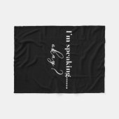 Harris Fleecedecke (Vorderseite (Horizontal))