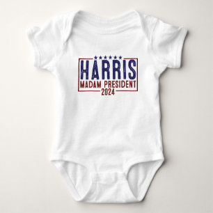 Harris Frau Präsidentin 2024 Baby Strampler