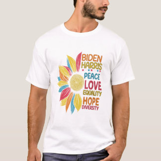 Harris Frieden Liebe Gleichheit T-Shirt
