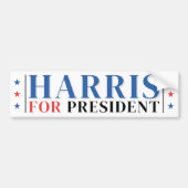 Harris für den Autoaufkleber zur Wahl des Präsiden (Vorne)