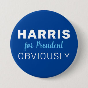 Harris für den Präsidenten - offensichtlich Unters Button